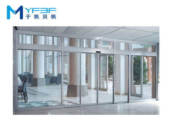 Aluminium Alloy Electric Sliding Door Opener Dengan Brushless Motor Low Noise